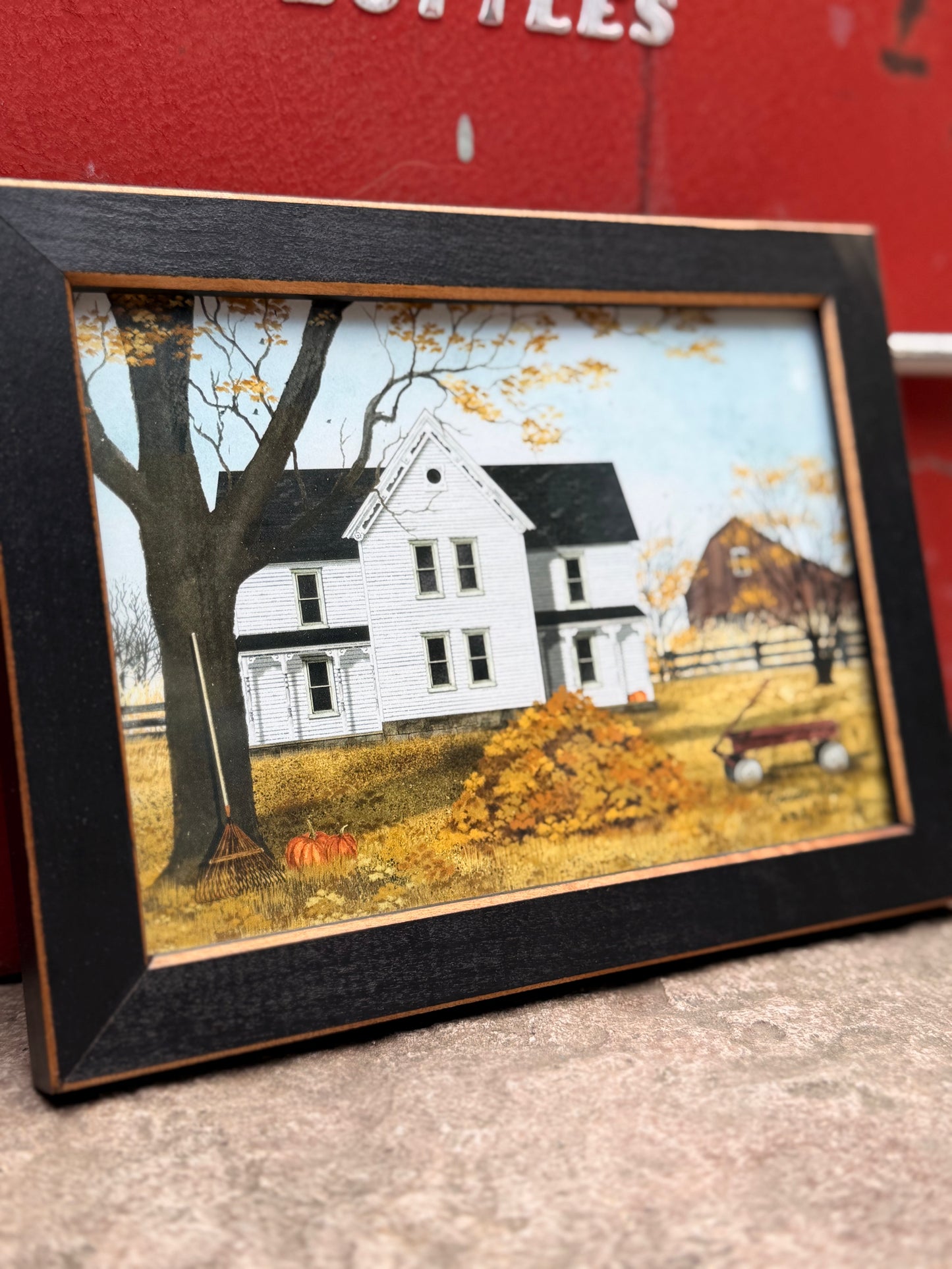 "Remember When" 9x7 Mini Framed Americana Art by Billy Jacobs – Autumn Farmhouse